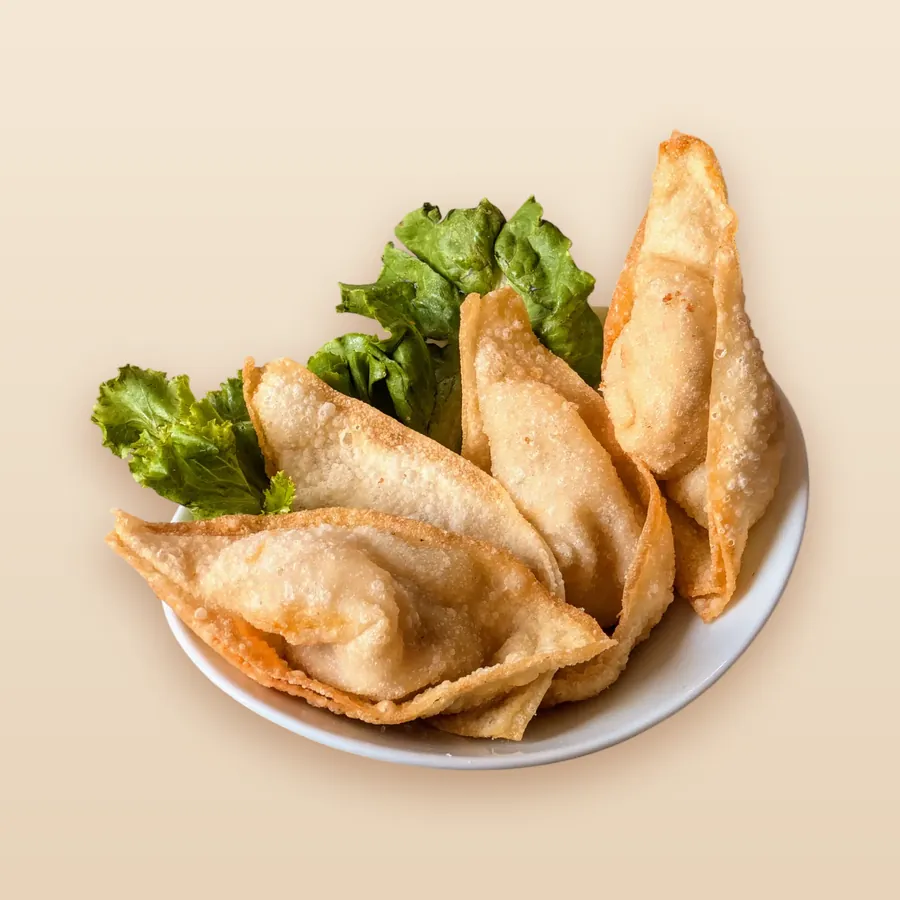 Prawn and Cream Cheese Rangoon