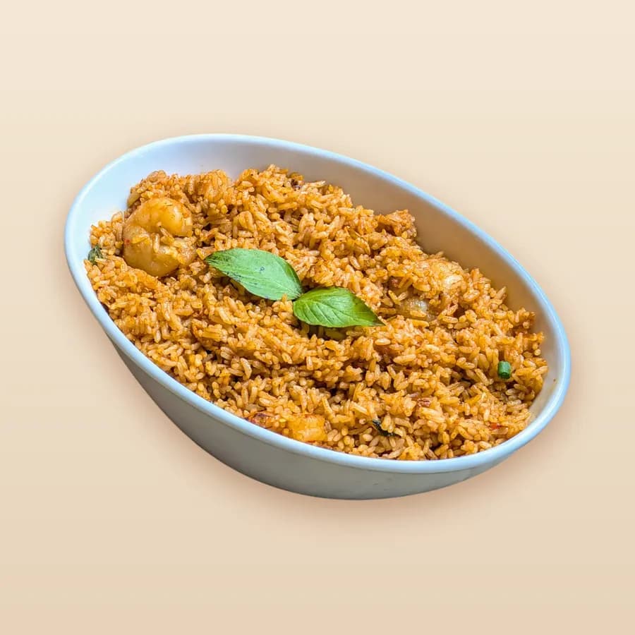 Tom Yum Rice with Prawn