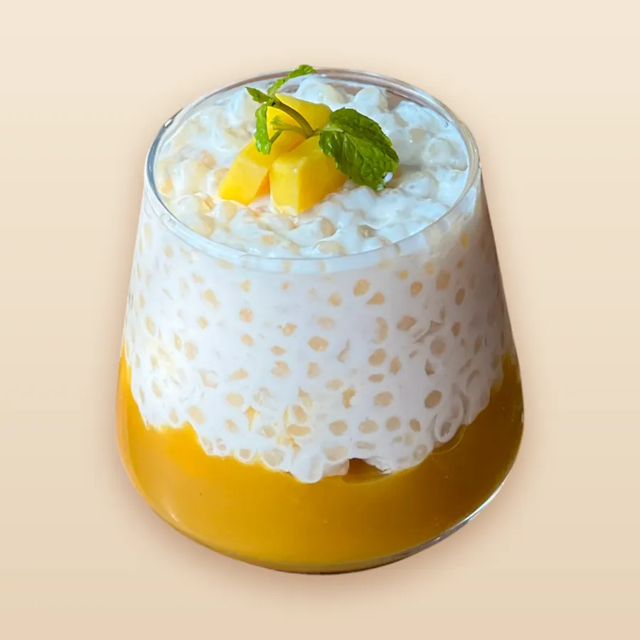 Tapioca Mango Pudding